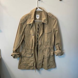 Gap Khaki Utility Jacket - Size S